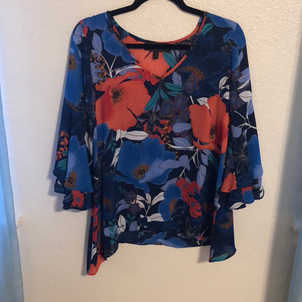 Status by Chenault Floral Blouse